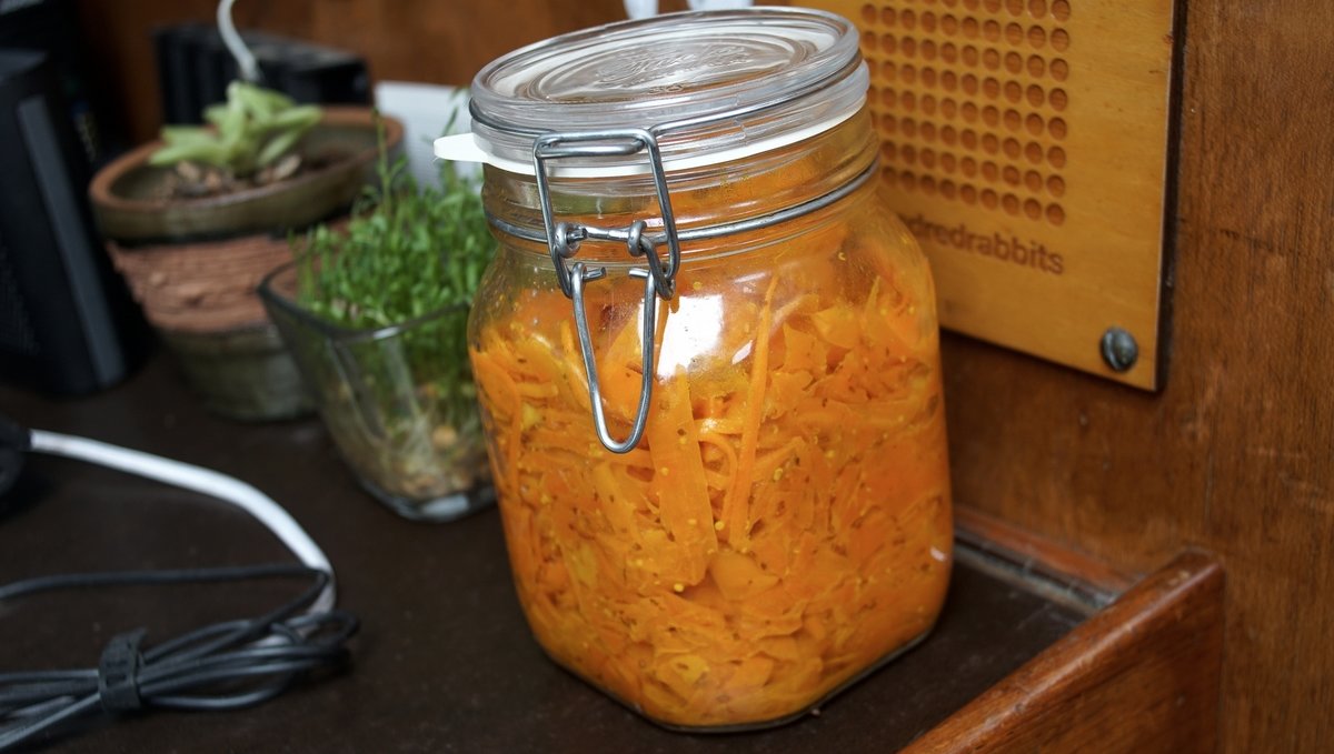 indian style carrots