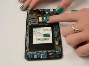 Samsung Galaxy R SIM Card Replacement