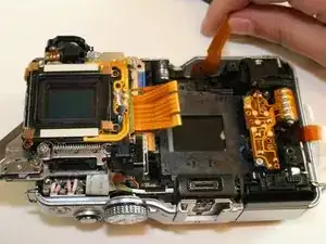 Olympus E-Pl1 Sensor Assembly Removal