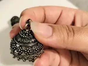 How to Reattach a Broken Jhumki Style Earring