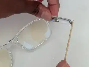 How to Fix a Broken Temple Arm of Gaoye Blue Light Eyeglasses