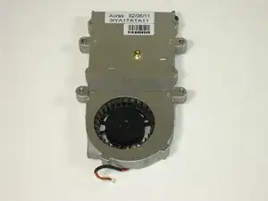 Gateway 600YG2 System Fan Replacement