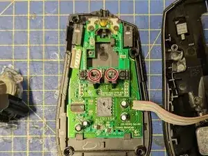 Logitech M500 Mouse circuit board removal