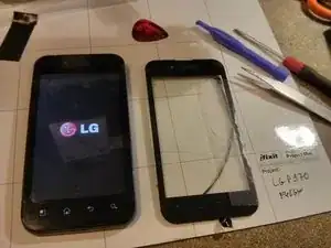 LG-P970 touch screen Replacement