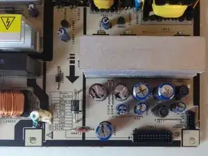 Repairing Samsung LA40R81BD 40in LCD TV Power Supply (clicking Relay Symptom)