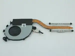 cooling fan / CPU heat sink assembly