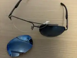 Wire Sunglasses Frame Lens Replacement