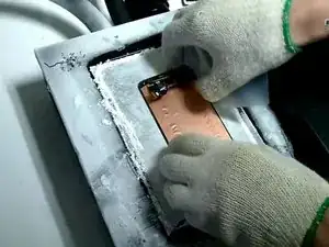 How to  separate front glass in Samsung Galaxy S5 using freezing machine