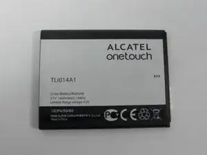 Alcatel OneTouch Evolve Battery Removal