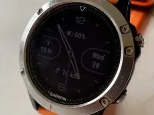 Garmin Fenix 5 Cleaning