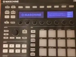 How to fix the display issue on Maschine MKII