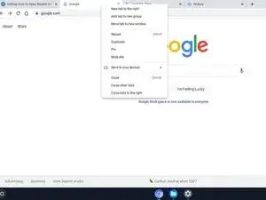 How to open several Web pages at once