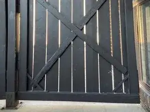 How to Fix a Leaning Wooden Gate