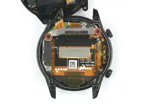 How to disconnect the battery assembly of the Huawei Watch GT 2 (46 mm)