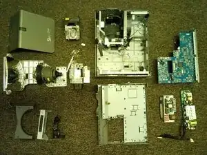 Smart UF75 DLP Projector Disassembly