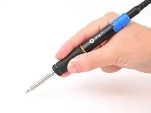 Smart Soldering Iron Power On and Start Soldering