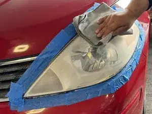 How to restore UV Damaged Headlights