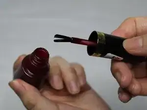 How to Reshape a Warped Nail Polish Brush