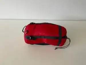 How to repair a broken webbing in a sleeping bag