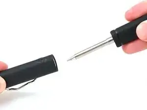 Smart Soldering Iron Cap Removal