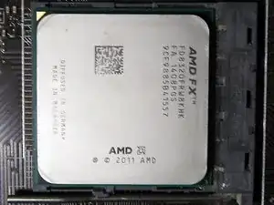 AMD Desktop Processor and AMD 125W Cooler cleaning (Optional Fan replacement)