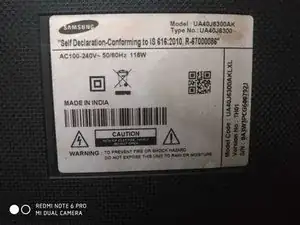 SAMSUNG Television UA40J6300AK