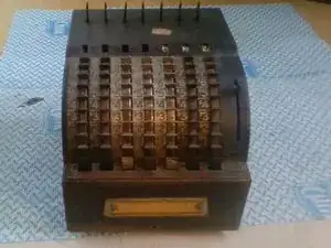 Todd Star Adding Machine Teardown