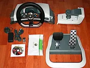 Xbox 360 Wireless Racing Steering Wheel