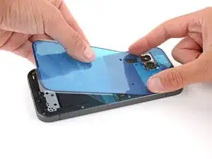 Google Pixel 9a Rear Cover Adhesive Installation