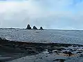 "Three Brothers" rocks in Alexandrovsk-Sakhalinsky