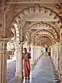 Temple officiant (Ahmedabad, India, 1913)