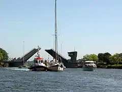 Tønsberg Canal Bridge in 2012.