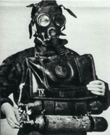 Italian World War II frogman of "Gruppo Gamma"