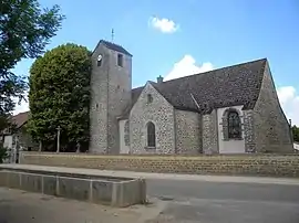 The church in Écutigny