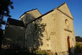 The church in Châlons-sur-Vesle