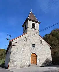 The church in Thoirette-Coisia