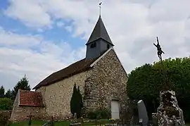 The church in Bannay