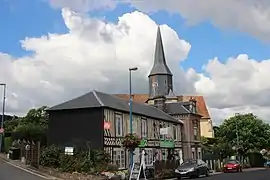 The church in Coquainvilliers