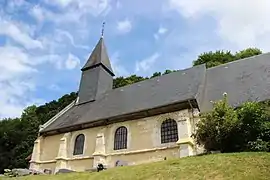 The church in Le Brévedent