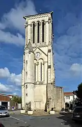 The church tower in Challans