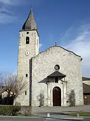 The church in Caumont