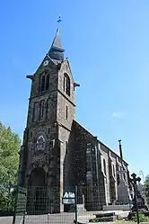 The church in Saint-Georges-d'Annebecq