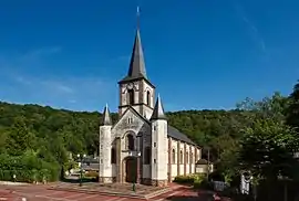 The church in Saint-Martin-du-Vivier