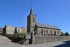 The church in Montreuil-au-Houlme