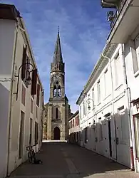 The church in Salles