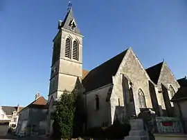 The church in Origny-le-Roux