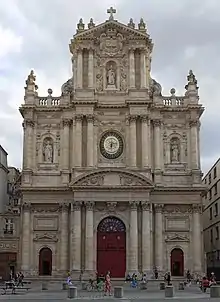 The Church of Saint-Paul-Saint-Louis (1627–41) by Étienne Martellange and François Derand