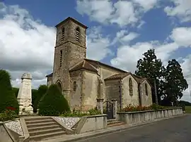 The church in Monclar