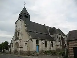 The church in Villers-Bocage