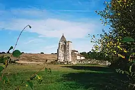 The church in Saint-Pé-Saint-Simon